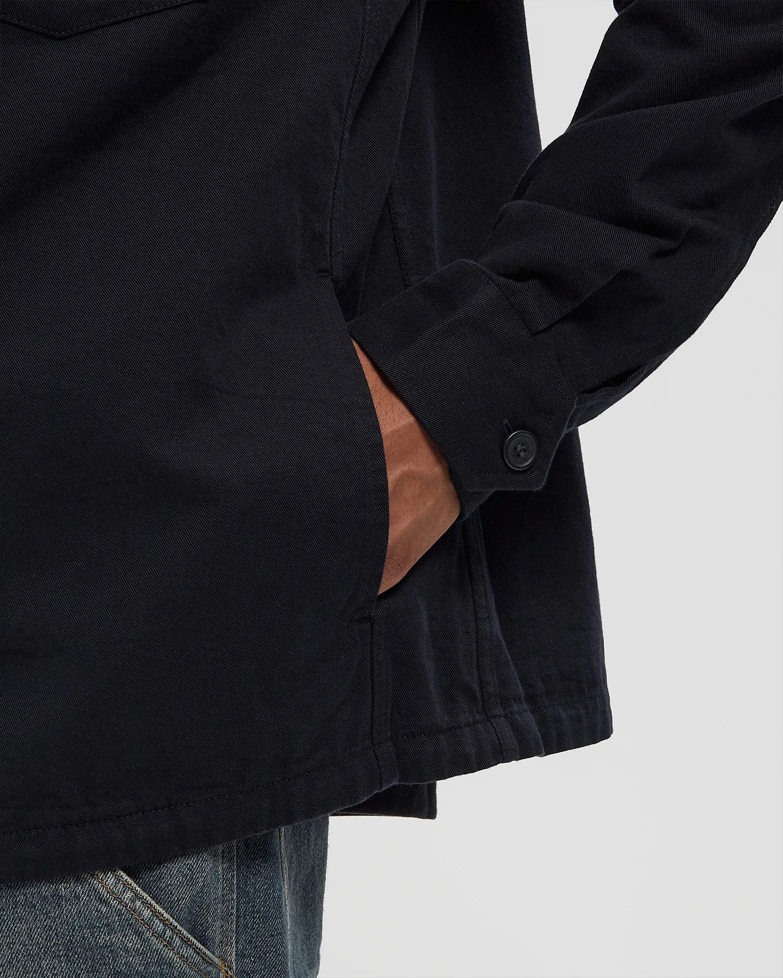 Fred PerryTWILL ZIP THROUGH OVERSHIRT